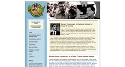 Desktop Screenshot of cesarchavezholiday.org